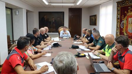 Reunión de la Junta de Seguridad Local de Tudela
