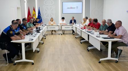 operativo seguridad eclipse navarra