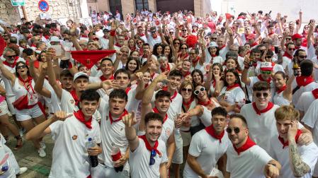 Fotos del cohete de fiestas de Tudela 2026