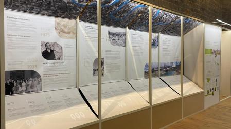 Parte de la exposición del centenario.