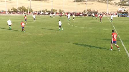 Duelo entre Osasuna y Racing en Mendigorria