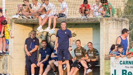 Fotos del amistoso entre Osasuna y Racing en Mendigorria