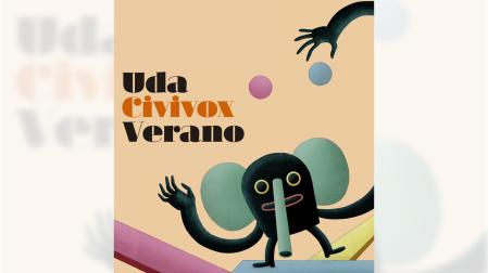 Cartel anunciador del programa de verano en Civivox