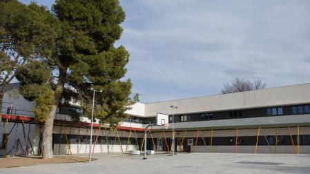 Patio del Instituto 'El Cierzo' de Ribaforada