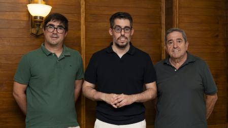 Miguel Ángel Maeztu, Asier Cotelo y Esteban Iturbe presentaron la iniciativa que busca liderar el Xota