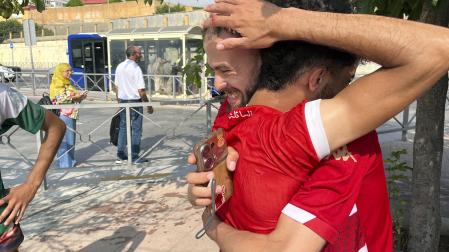 Fotos de la llegada de inmigrantes a la costa de Ceuta