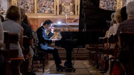 Alberto Urroz abre hoy el Festival de Música de Mendigorría.