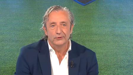 Josep Pedrerol, en la presentación de 'El Chiringuito' en Mediaset