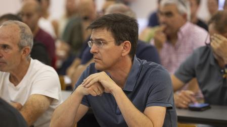 Andrés Barnó Leza, director gerente de la sociedad agraria cooperativa de Orvalaiz