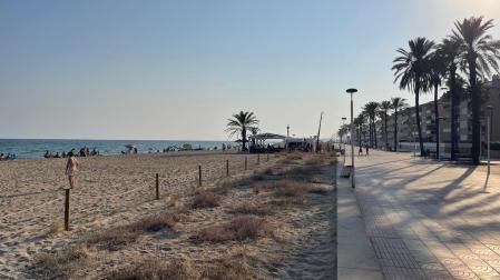 Imagen tomada por Juan Torres Zalba del paseo marítimo de Calafell