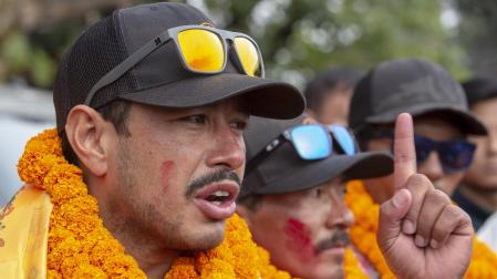 Imagen de Nirmal Purja en el año 2019