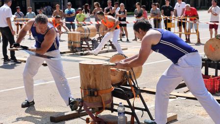 Fotos del campeonato navarro de tronza