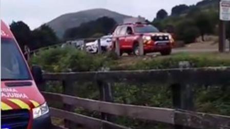 Herido un hombre de 68 años al ser golpeado por una vaca cuando la cargaba en un camión en Sorogáin-Lastur