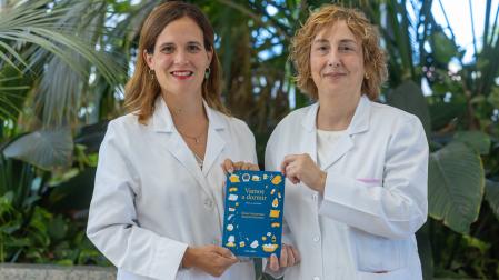 La coctora Echeveste y la doctora Urrestarazu, especialistas de la Unidad del Sueño de la Clínica Universidad de Navarra y autoras de Vamos a dormir: mitos y verdades