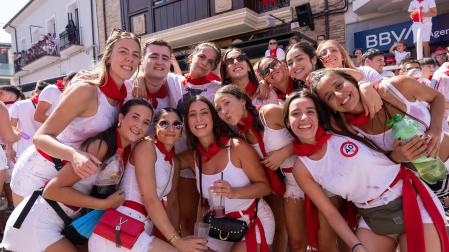 Fotos del cohete de fiestas de Fustiñana