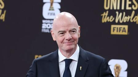 El presidente de la FIFA, Gianni Infantino