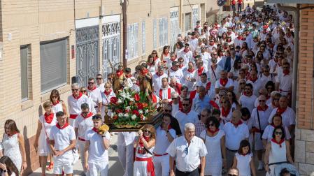 Fotos de la procesión de Fustiñana en honor a los patrones Justo y Pastor