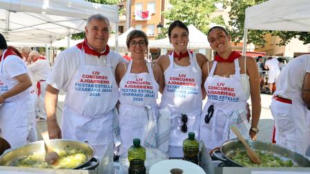 Fotos del concurso de ajuarriero en fiestas de Estella