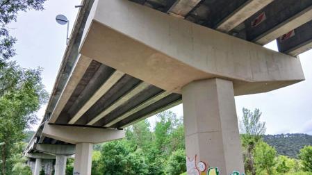Imagen del puente en el que se va a intervenir