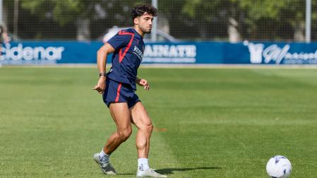 Iker Benito, en Tajonar