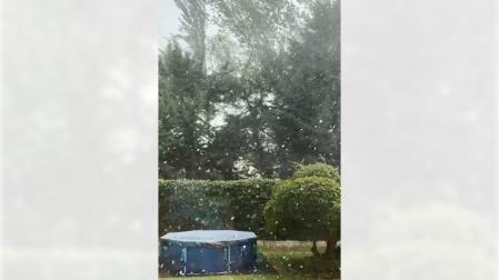 Segunda jornada consecutiva con tormentas en la Comunidad foral