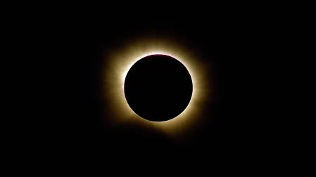 Fotos del eclipse de sol en Ujué