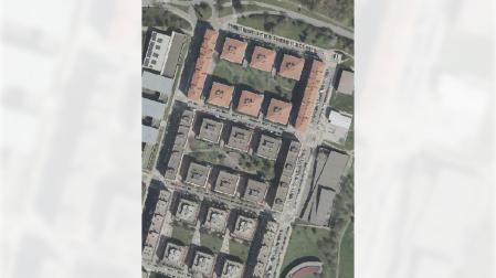 Imagen del barrio de Mendillorri, donde se van a cometer las obras