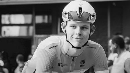 El británico Finlay Tarling, ciclista de 19 años del NSN Development