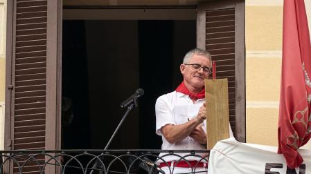 Fotos del inicio de las fiestas en Aibar