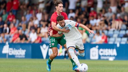 Foto del amistoso entre Osasuna y Arenas de Getxo