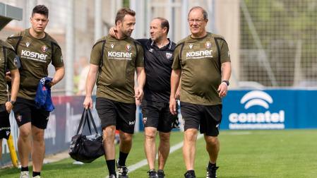 Alfredo saludó a Pablo Suárez y a Andrés Fernández