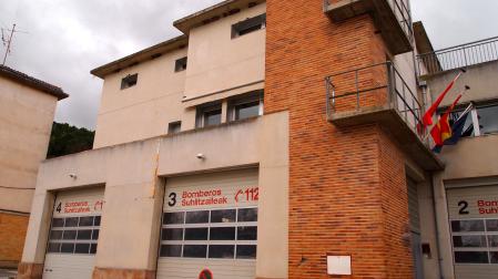Parque de bomberos de Sangüesa