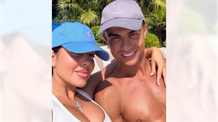 Georgina y Cristiano, en una fotografía publicada recientemente por la influencer en Instagram