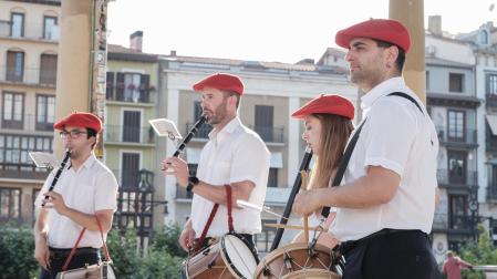 Los bailables de txistu y gaita del mes de agosto tendrán lugar de 19 a 21 horas