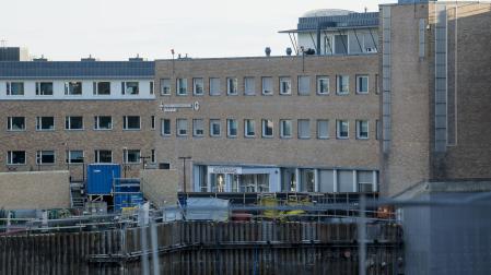 Exterior del hospital de Oslo