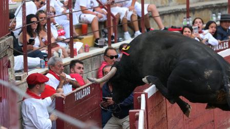 Corrida del 17 de agosto en Tafalla