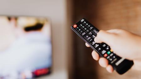 Imagen de un mando de televisión