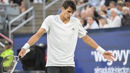 Rafa Jódar, en una fotografía durante el Masters 1000 de Canadá