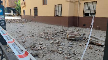 Daños causados por el terremoto que afectó el martes a la ciudad de Granada