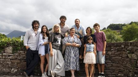 Fotos del rodaje de la película 'Hasta que el juzgado nos separe' en el valle de Baztan