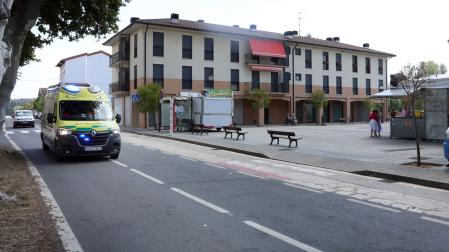 Lugar donde se produjeron agresiones y amenazas la madrugada del sábado en Murieta