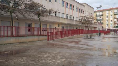 Imagen del patio del CPEIP Rochapea
