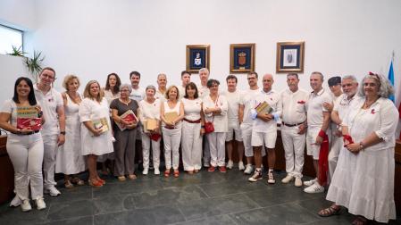 Fotos del cohete de fiestas de Zizur Mayor