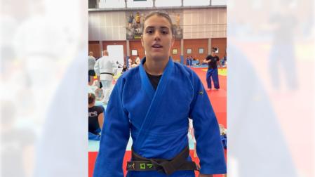 La navarra Ariane Toro, antes del Grand Slam de Lausana (Suiza)