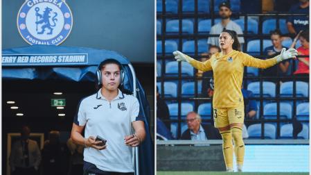 La navarra Julia Arrula fue titular ante el Chelsea