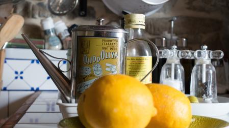 aceite oliva limón
