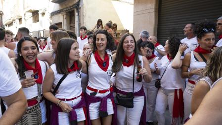 Fotos del cohete de fiestas de Lumbier 2026