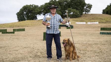 Fotos del certamen de perros pastor en Uharte Arakil
