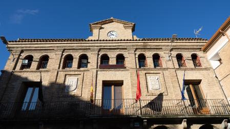 Imagen de la fachada de la Casa Consistorial de Villafranca