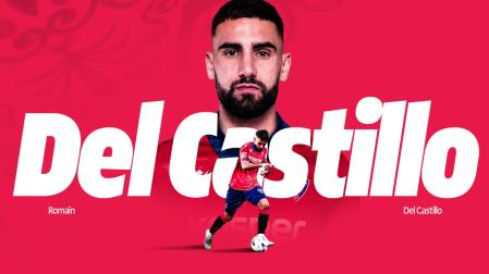 Romain Del Castillo, nuevo futbolista de Osasuna